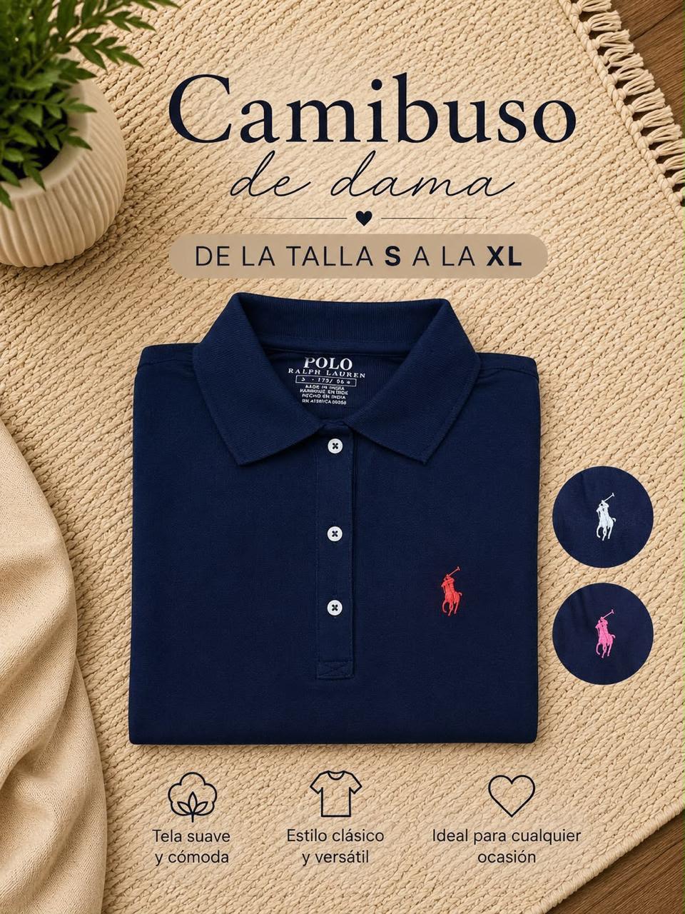 camibuso polo dama