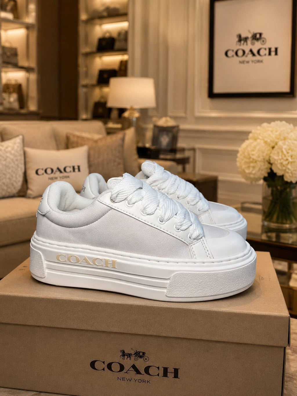 zapatos coach Dama