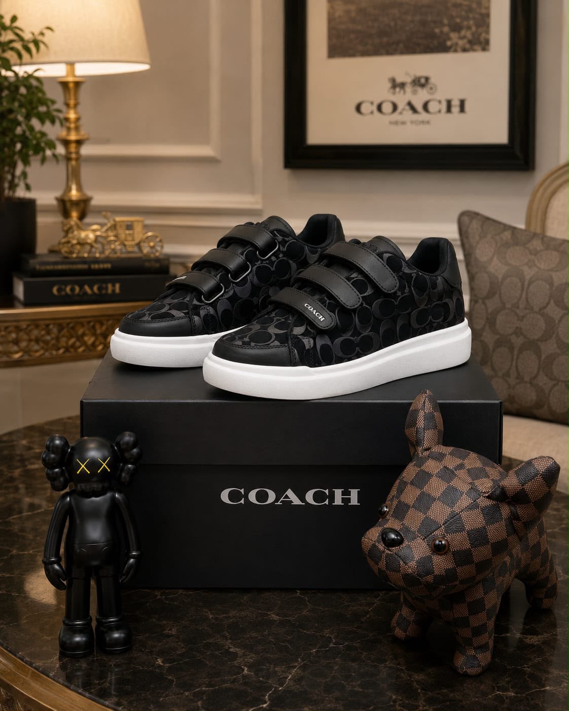 zapatos coach Dama