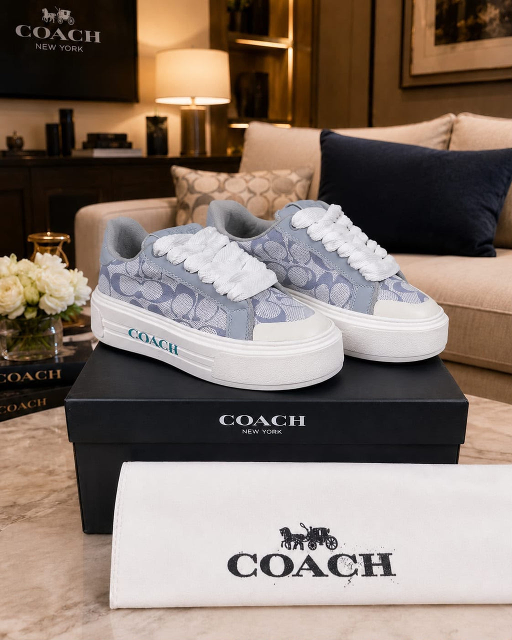 zapatos coach Dama